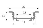 Profile LED Fuge for milling