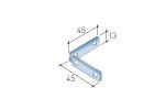 Connector for Gola profiles C and J