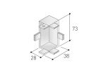 Inner corner for Gola profile C