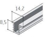 Profile S03 - silver elox